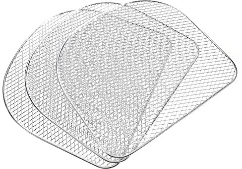 CIYODO 3stücke Heißluftfritteuse Trockengestell Obstfleisch Trocknungsgestell Fritteusezubehör