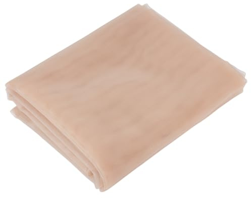 WEBEEDY 3 Yard Transparenter Nylon Netzstoff Pro Yard 140cm Breites Netz Aus Nicht Dehnbarem Mesh Für Transparente Korsettgrundlage Harte Netzstoff Für DIY Nähen Kostüm Handwerk