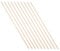 GLEAVI 12 Pièces Baguette Décorative pour Fenêtre Lot de Bandes Triangulaires Accessoire DIY pour Photographie Installation de Cadres
