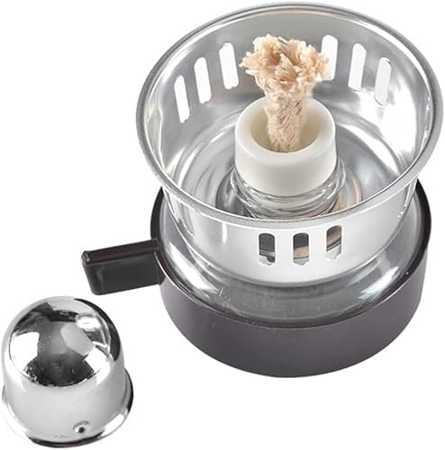 KEuLen Cafetera Sifón, Sifón Cafetera, Cafetera de sifón Manual de sobremesa de Vidrio al vacío de Estilo japonés, 3 Tazas, 360 ml