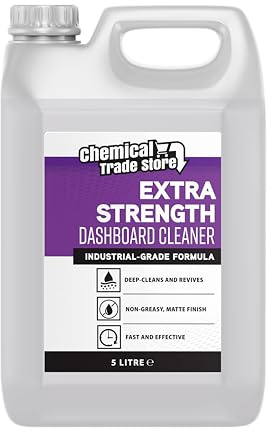 Chemical Trade Store - Car Dashboard Cleaner 5L Non-Greasy Matte Finish Plastic Vinyl Interior Solution - Professional
