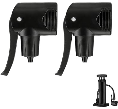 Fllyvly Universal Pumpenkopf für Fahrradpumpen - Ersatz Dualkopf mit Feststellhebel, Kompatibel mit Beto, Radkoo - Passend für Dunlop, Schrader, Sclaverand/Presta Ventile,luftpumpe ersatzteile