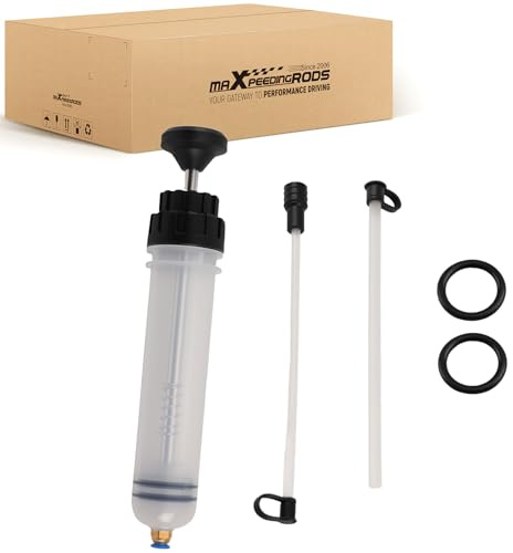 maXpeedingrods 200CC Manual Vacuum Oil Pump Engine Oil Extractor Liquid Oil Pump, Portable Oil Water Extractor Pump Fluid Change Tool for Car Boat Motorcycle Gasoline Engine Oil and Fish Tanks