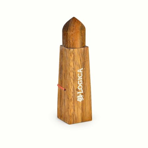 Logica Spiele Art. Armbrust - Denkspiel aus Holz - Trickspiel - Knobelspiel - Geduldspiel - Leonardo da Vinci Kollektion