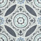 WallPops FP2484 Sienna Lot de 10 carreaux de sol autocollants Bleu 30,5 x 30,5 cm