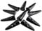 OTOTEC Knebelknöpfe aus Kunstharz, 2 Löcher, Nähknopf-Set, schwarz, für Kleidung, Mantel, Dekoration, Handwerk, 10 Stück