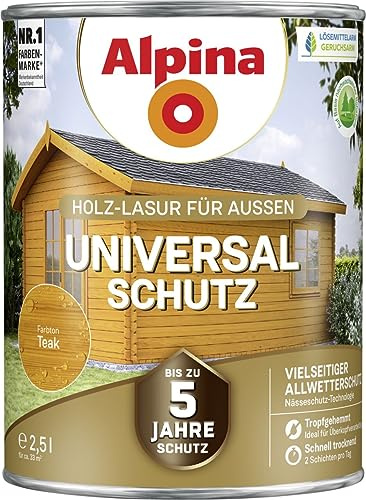 Alpina Universal-Schutz 2,5 Liter Teak