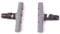 KHE Acme BMX Bremsschuhe mit Gewinde U-Bremse V-Bremse Einstellbar grau nur 60g