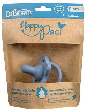 Dr Brown's Happy Paci, Blau, 1 Stück