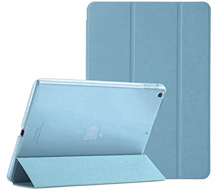 For Apple iPad 4/3/2 (Older generations) Smart Case with Automatic Magnetic Wake/Sleep (Light Blue)