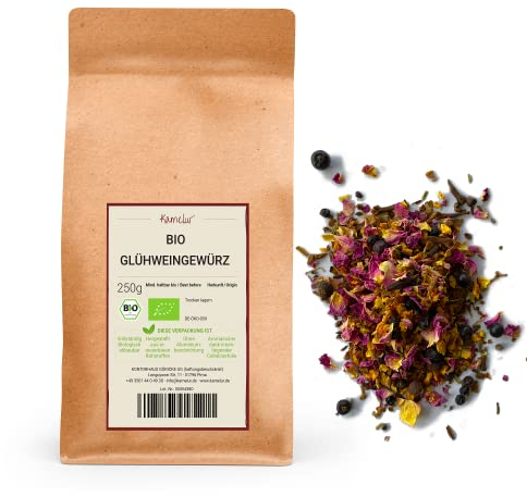 Kamelur 250g BIO Glühwein Gewürz, aromatische BIO Glühweingewürze für winterlichen Genuss