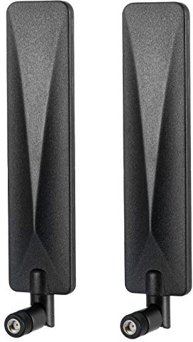 9dBi RP-SMA mâle 3G 4G LTE Cellular Trail Camera Antenne longue portée Compatible avec SPYPOINT Link Micro Link Dark Link S Link EVO Tactacam Stealth Cam Camera Cellular Trail Camera (lot de 2)