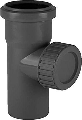 DN110 = DN100 Komplettsystem | HT Rohr Abwasserrohr Abflussrohr Bogen Muffe Abzweig Stopfen > Ausführung und Größe einfach selber auswählen >>> Reinigungsrohr DN110(100)