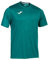 Joma Camiseta Deportiva Manga Corta Hombre, Ligera y Transpirable para Todo Tipo de Deporte, Combi, S, Verde Oscuro