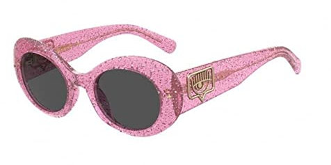 CHIARA FERRAGNI CF 7004/S Occhiali, Rosa Glitter, 54 Donna