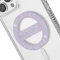 Case-Mate Magnetic Phone Grip [Loop Grip] Removable Magnetic Phone Ring Holder For Hand - Soft Ultra Thin Collapsible MagSafe Phone Holder for iPhone 14 Pro Max/ 13 Pro Max/12 Pro Max - Purple Sparkle