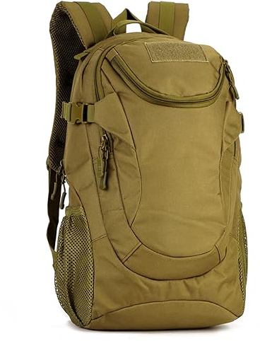 YFNT Taktisch Rucksack MOLLE Schultasche Militärisch Schulranzen Daypack Wasserdicht Rucksack Trekkingrucksack für Outdoor Sport Fitness Wandern