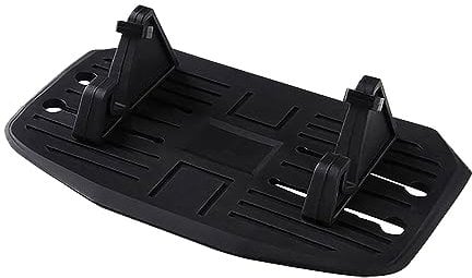 Xmiral Car Mount Car Phone Holder Silicone Cell Phone Mount Pad Mat For Desk/Office/Home Watch Phone Stand (Black, One Size)