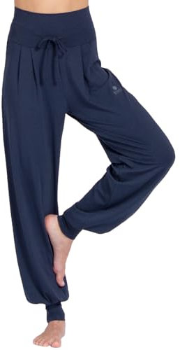 Magadi Yogahose Florence Navy aus Naturmaterial M