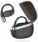 ZIHNIC True Wireless Open Ear Headphones with Mic,Earbuds with Earhooks,Sweatproof,Fast Charging,28Hrs Playtime,Compatible with Anyphone-Black