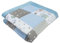 Medi Partners Krabbeldecke für Baby Spielmatte 100% Baumwolle Krabbelmatte - 100x100cm Krabbeldeck Dick Weich Decke Laufgittereinlage Babydecke Minky Waffel Spielbogen (Hirsch und Igel)