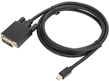 Cavo Mini DisplayPort a DVI di Zoeyilan, 1.8m/6ft, Compatibile con MacBook Air, Mac Mini, Supporta Risoluzioni Fino a 4K, Audio Pass-Through, ABS Housing