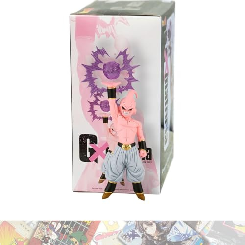 BANDAI SPIRITS Maji n Buu [B]: 14 cm G x Materia Statue Figur gebündelt mit 1 A.C.G. kompatible Themen-Sammelkarte (89641)