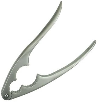 BRANDANI Utensile Cucina Schiaccianoci Elegance 51385 Champagne Satinato Lega di Zinco 17cm