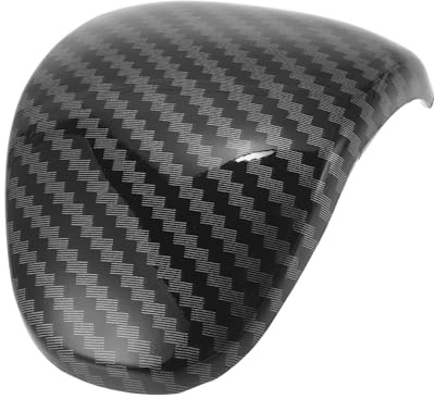TUCKBOLD ABS Schaltknauf Knopf Abdeckung für Kia Forte Sorento Carens Seltos Telluride XCEED CEED Carbon Fiber Black