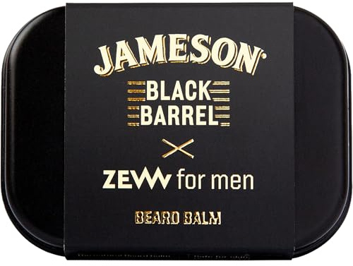 ZEW for men Bartlotion Jameson Black Barell 80ml | Anschließender Balm | Beard Balm | Nährt, Befeuchtet, Kräftigt | Whiskey und Zitrus Duft