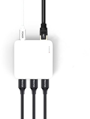 NP332 Serveur d'impression réseau multi-interface standard 100 m Prise en charge réseau WiFi et I pour Windows Android O5U8 XP