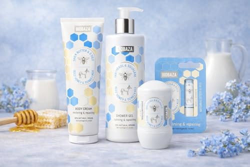 Biobaza Hautpflege-Set Bees&Donkeys mit Honig