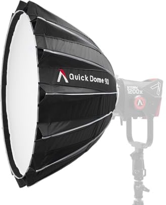 Aputure Quick Dome 90 Softbox Bowens 90cm Con Griglia