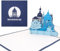 Pop Up Karte „Mannheim – Mannheimer Wasserturm“ - 3D Grußkarte als Souvenir, Geschenk, Geschenkverpackung – Geburtstagskarte & Einladung zur Städtereise