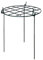 Round Grow Through Plant Supports, 3 Pack Medium Garden Plant Supports, Flexible Strong Metal Garden Supports, Detachable Legs, Supports Heavy Climbing Flowers: Dahlia, Peony, Agapanthus (60cm x 40cm)
