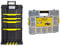 Stanley Rollende Werkstatt aus Metall-Kunststoff 1-79-206 & Werkzeug-Organizer Sortmaster (44.2 x 9.2 x 33.3 cm, Innenteiler anpassbar, bis zu 1024 Konfigurationen möglich) 1-94-745