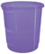 Esselte Papelera de 14L Apilable de Plástico, Contenedor para Basura y Reciclaje, Casa y Oficina, Diseño en Relieve, Gama Colour'Breeze, Lavanda, 628462