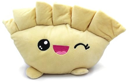 Joytoy Plushi Gyoza kuschelweicher Plüsch 30x11x20 cm, Mehrbarbig