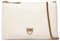 Pinko Flat Classic Simply 1 Vitello, Accessori da Viaggio-Portafogli Donna, Z14Q_Bianco Seta-Antique Gold, U