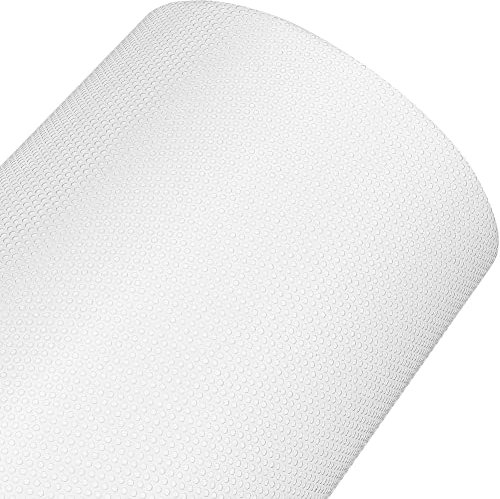 JSCARLIFE Película de vinilo perforada blanca para ventana, película de privacidad, calcomanías de malla para habitación, calcomanías para ventana de habitación, para hogar, oficina y baño, decoración