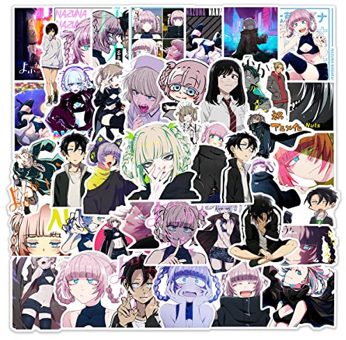 50 Stück CALL OF THE NIGHT Anime Aufkleber für Laptop, Stoßstange, Skateboard, Wasserflaschen, Computer, Telefon, Anime Aufkleber Pack für Kinder/Jugendliche