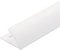 Cayrus Round Edge PVC Tile Trims - White, 10mm Depth - 2500mm Long