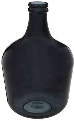 Atmosphera - Dame Jeanne en Verre recyclé H42cm Noir