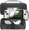 ENCASED EVA Accessories Set Designed for Asus ROG Ally Case with Kickstand & Hard Carrying Bag (Includes Tempered Glass Screen Protector) Black