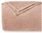 Dreamzie - Kuscheldecke 220x240 cm - Flauschig Fleecedecke Mikrofaser 100% Polyester 260gsm - Decke Sofa mit Fischgrätmuster und weicher Haptik - Beige