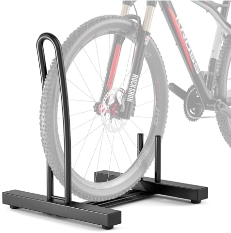 CXWXC Fahrradständer Boden Für Mountainbikes, E-Bikes und Rennrad mit Reifenbreiten bis 55 mm Radständer Für 26-29 Zoll Fahrrad (RC-2836D)