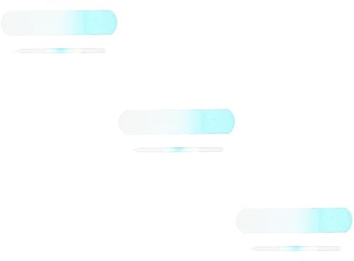 FRCOLOR Lot de 6 limes à ongles pour bébé - Outils à ongles pour la manucure professionnelle - Tampon à ongles - Limes en verre pour ongles - Accessoires d'ongles - Réglage principal - Outils de