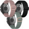 Elastisches Armband for Garmin Vivoactive 6 5 3, Garmin Forerunner 165/55/245/645 Music Armband, 20mm Nylon Sport Armband for Venu/Sq/Sq 2