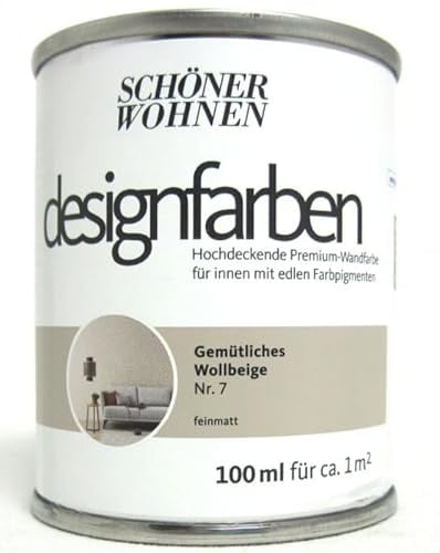 Designfarbe Gemütliches Wollbeige Nr.7 100 ml