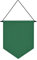 Fnaobai Broschen-Organizer zum Aufhängen an der Wand, bunt, Emaille, Abzeichen, Leinwand, Banner, Ohrringe, Sammlungshalter, 32 x 25,4 cm (ohne Zubehör) (grün)